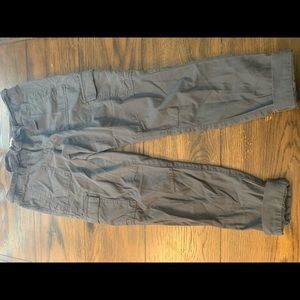 Loft Cargo Grey Joggers Size 2